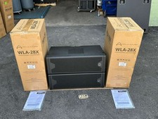 2 Wharfedale Pro WLA-28x 2x8" Passive Line Array Speaker 7016 THS