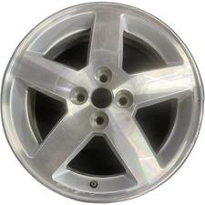 Pontiac Chevrolet Machined Silver Cobalt Pursuit Oem Wheel 16 2005-2006 5214