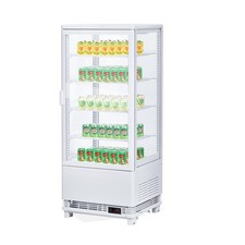 Refrigerator Display Case 3.5 Cu.Ft, Refrigerated Display Fridge for Pastry Cake