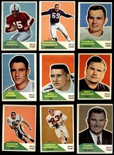 1960 Fleer Dallas Texans Team Set Texans (Chiefs) 4 - VG/EX 6307514