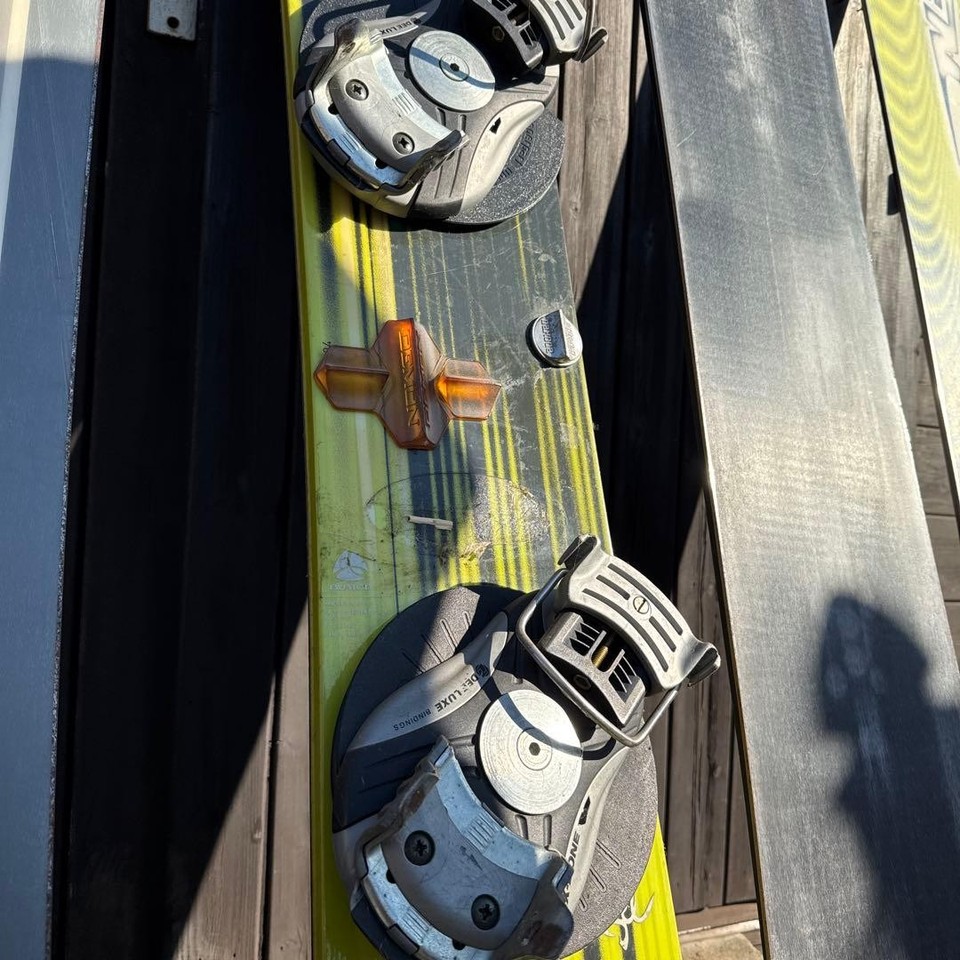 Snowboard Alpine Competition Board BURTON Set of 4 | eBay