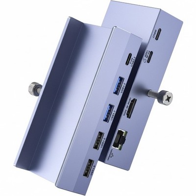 USB C Hub 8-in-1 HDMI Ethernet USB 3.2 USB-A Display Adapter für MacBook