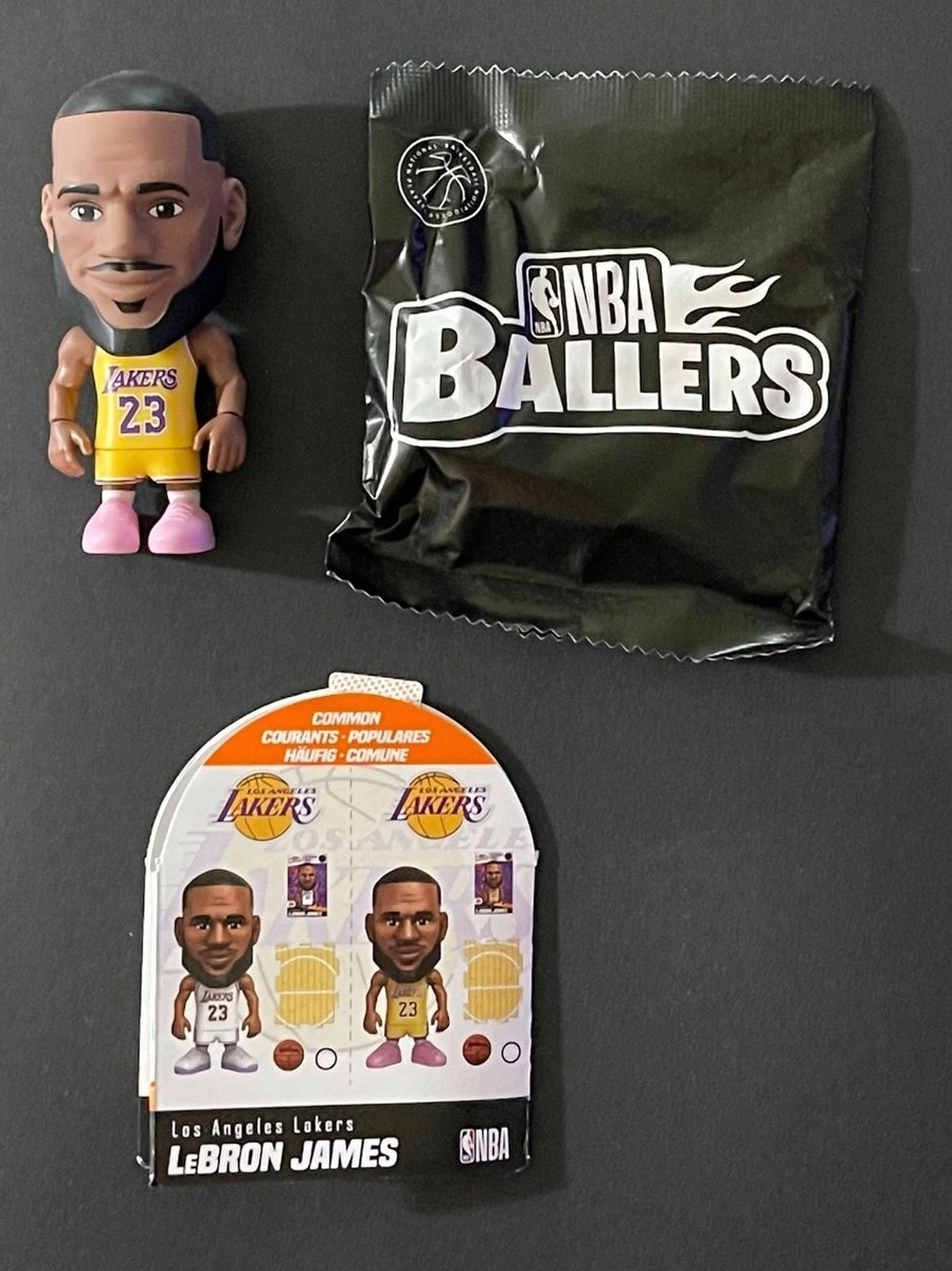 【パーシー】NBA BALLERS フィギュア　レブロン　コニーフィルム付 NBA BALLERS - Los Angeles Lakers - LeBRON JAMES (Figure) Yellow