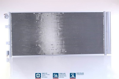 940158 NISSENS Condenser, Air Conditioning for NISSAN,OPEL,RENAULT,VAUXHALL
