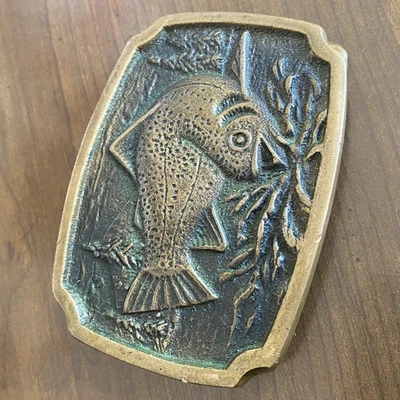 Brass Fish Belt Buckles for sale | eBay display picture 1