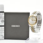 Vintage[NEAR MINT W/Box] SEIKO 5 7S26-0500 Two tone Automatic Men's Watch JAPAN