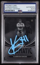 Karrion Kross Signed 2023 Panini Prizm WWE Prizmatic Entrances #6 (PSA | PSA Aut