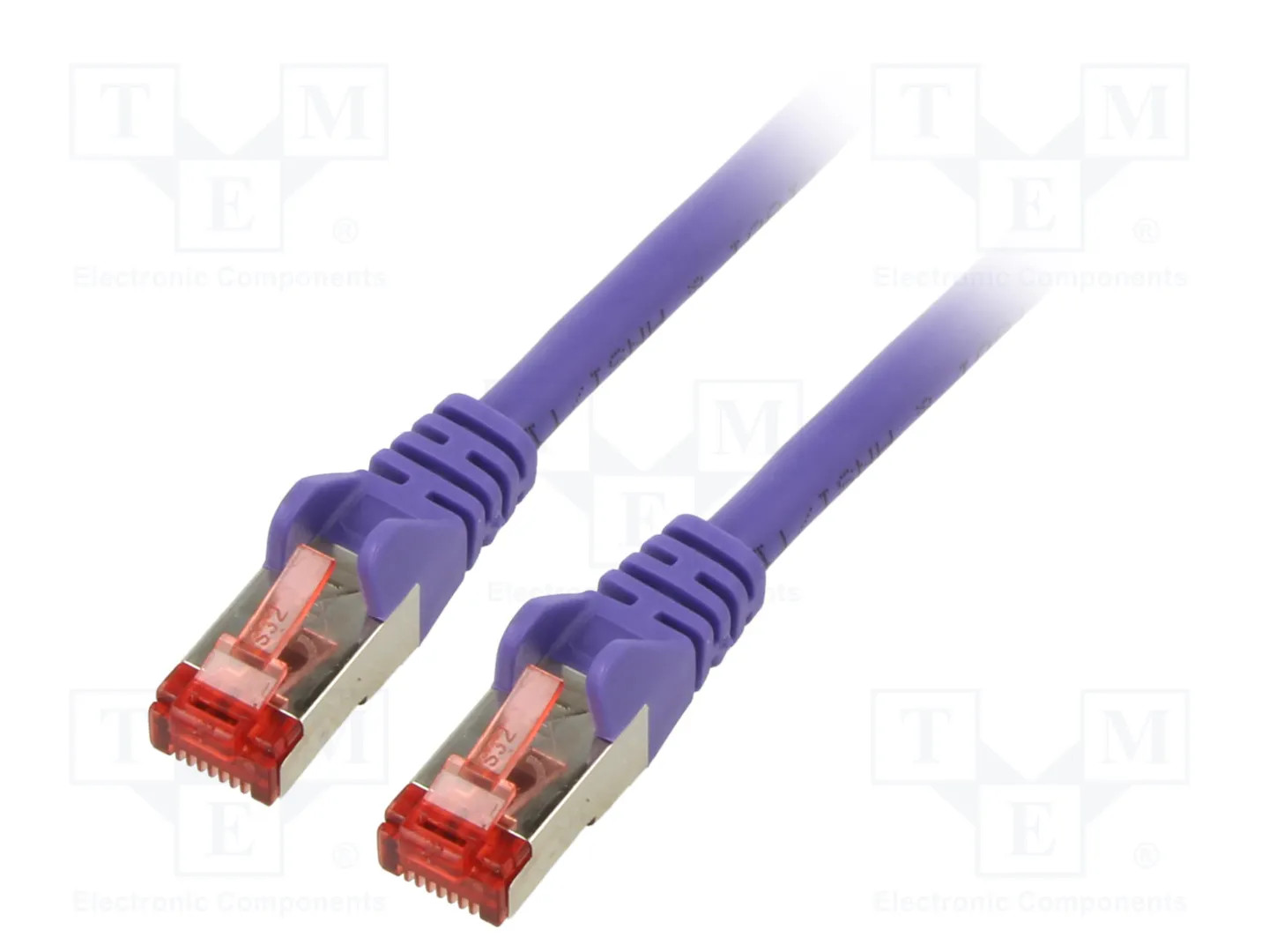 Cable de red Goobay 95530 Cat6 S/FTP 7,5 m Violeta - Imagen 2