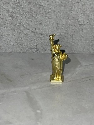 2015 Monopoly Here & Now - Replacement Gold Tone Token STATUE OF LIBERTY