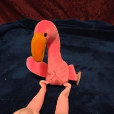 Ty Beanie Babies "Pinky"  the flamingo - with tags