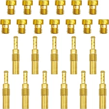 24Pcs Carburetor Main Pilot Jet Kit for Nibbi PWK Keihin Honda CVK Yamaha OKO GY