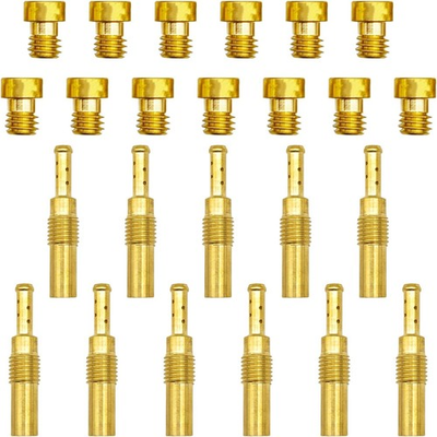 #ad 24Pcs Carburetor Main Pilot Jet Kit for Nibbi PWK Keihin Honda CVK Yamaha OKO GY $18.49