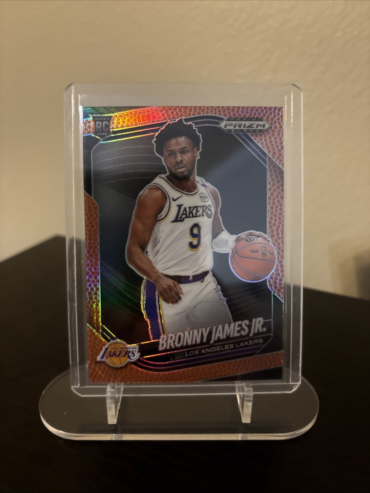 2024-25 Panini Prizm Black - RC Bronny James #94 Basketball Prizm /255
