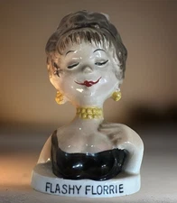 Flashy Florrie  Ceramic Table Lighter