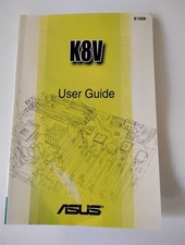 ASUS K8V Motherboard 2004 User Guide Manual Installation Setup Instructions Book