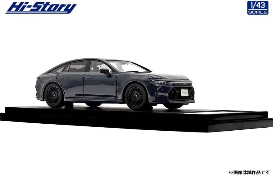 Hi Story 1/43 Toyota CROWN Z BLACK PACKAGE (2024) Massive Gray