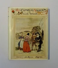 1931 The Compleat Angler by Izaak Walton, ARTHUR RACKHAM Color Plates, DJ, Fine