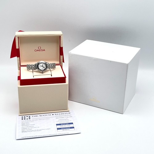 Omega Seamaster Professional 300m 2582.20 White Dial 28mm Ladies Quartz Box - Afbeelding 10 van 12