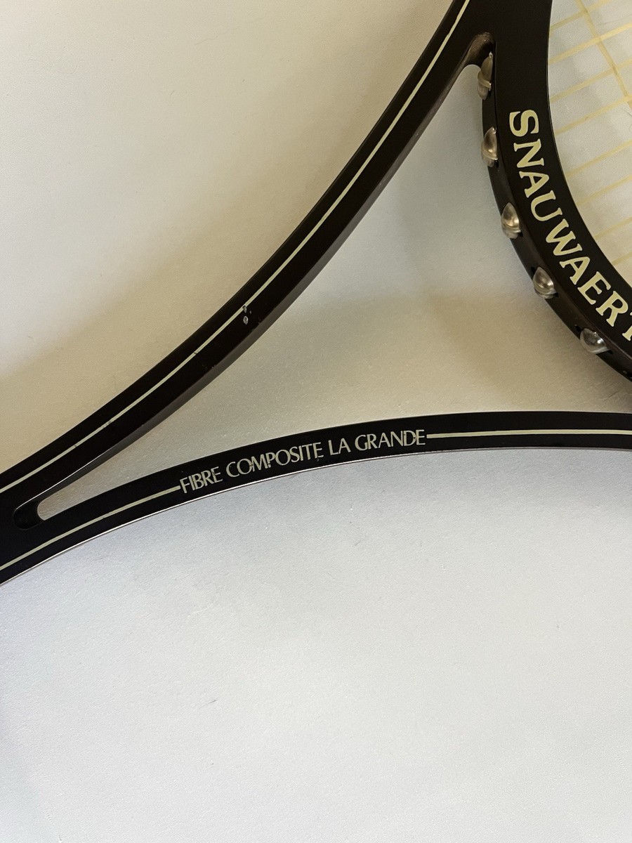 SUPER NICE SNAUWAERT Graphite Wood La Grande tennis Racquet Fiber L-2 Belgium NR | #248154136