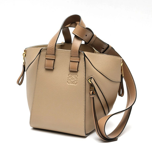 Loewe Hammock Compact Bag A538H13X03 Calf Sand #023