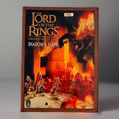 THE LORD OF THE RINGS STRATEGY BATTLE GAME SHADOW & FLAME, GAMES WORKSHOP