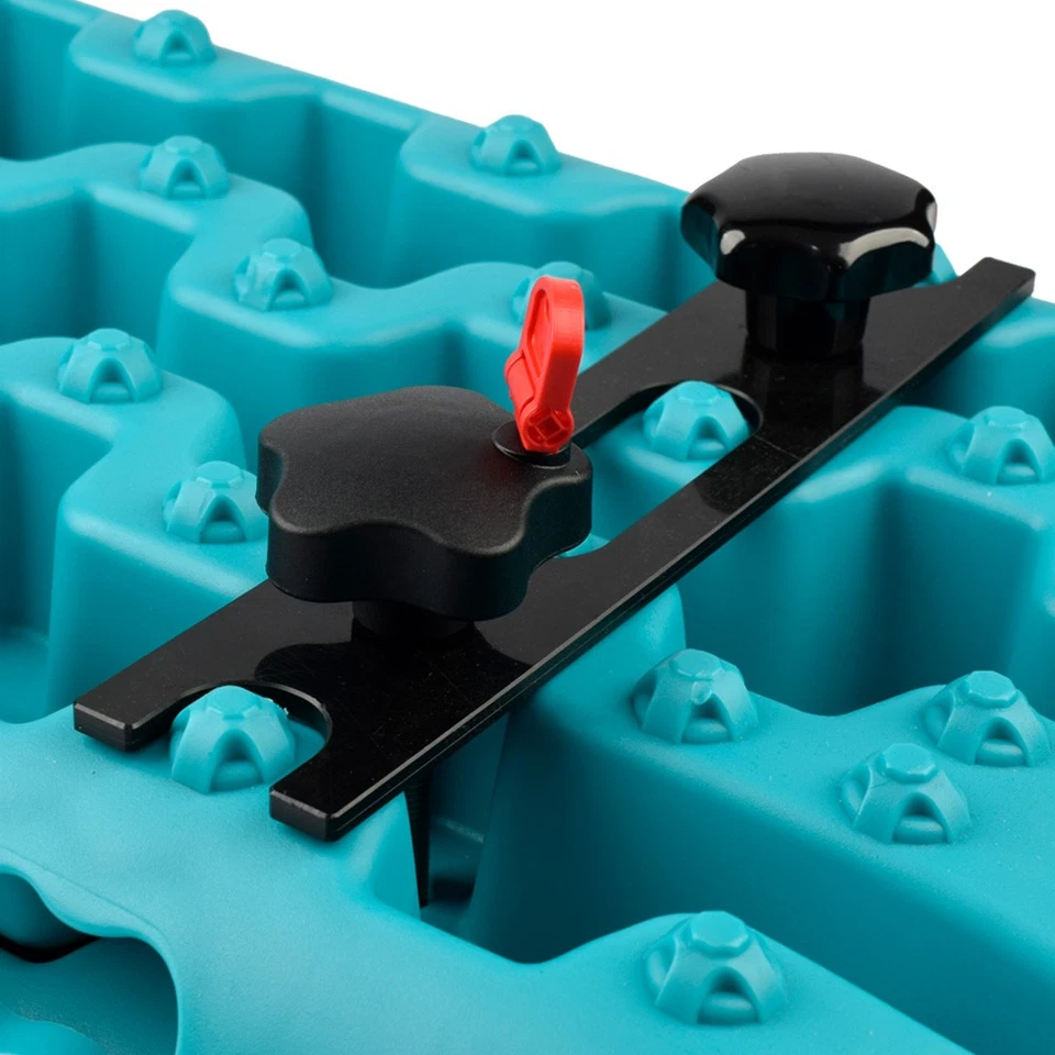 Diebstahlschutz Halterung Sandbleche M8 Sterngriffmutter abschließbar Schloss - Bild 4 von 4