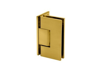 Jr Glendale 5 Degree Positive Wall Mount Hinge Full Offset Back Plate 1/4'' Glas