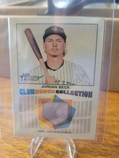 2026 Topps Heritage - Clubhouse Collection Relics Jordan Beck #CCR-JB (MEM)