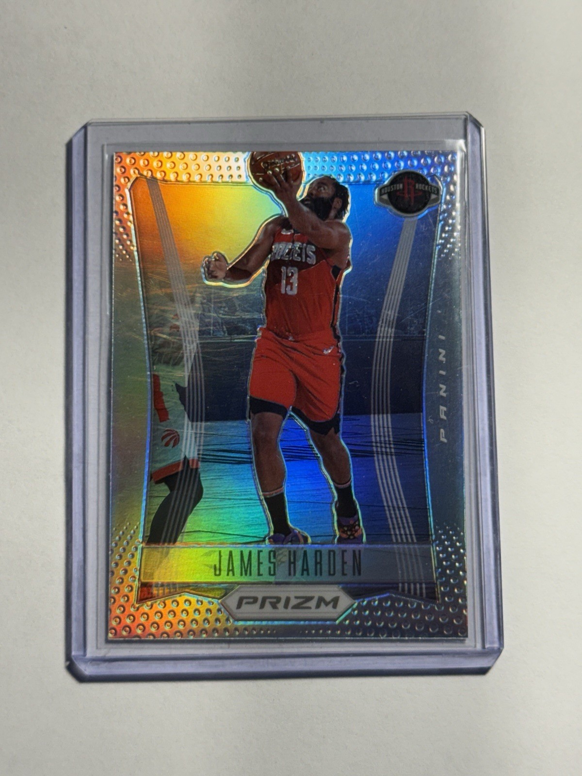 2020-21 Panini Prizm - Prizm Flashback James Harden #1 Silver Prizm