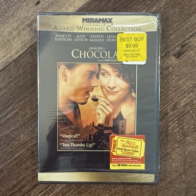 Chocolat (DVD, 2000) (Miramax Award-Winning Collection) Sealed NEW!