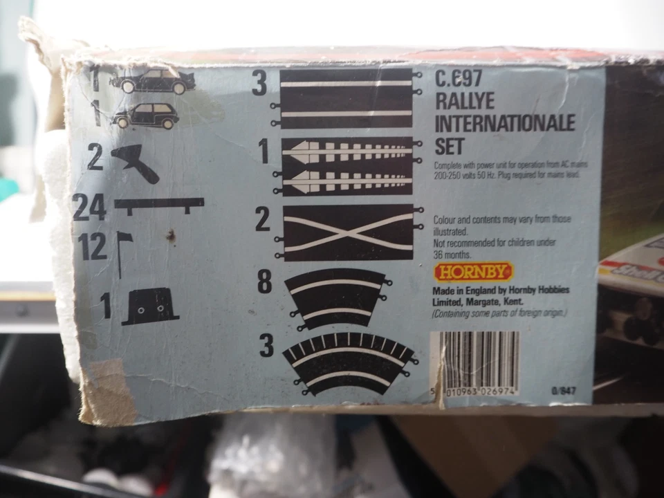 Vintage Scalextric International Rallye - Audi Quattro 4wd & Navico  Metro 6R4 - Image 3 of 4