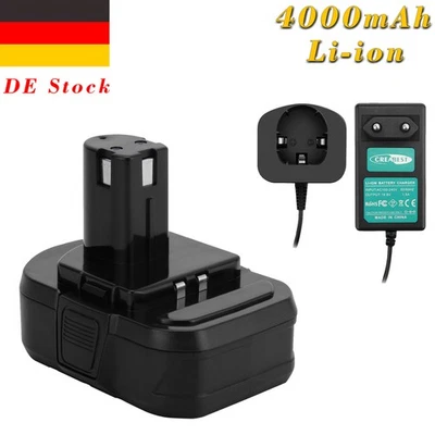 CREABEST Für Ryobi LCD1402 LLCD14021 LCDI14022B LCDI14022 14,4V 4AH Li-ion Akku/Ladegerät