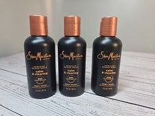 Lot of 3 - Shea Moisture African Black Soap Calm Clearing Body Wash - 3 oz