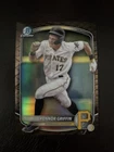 2025 Bowman - Chrome Reptilian PEARL REFRACTOR - KONNOR GRIFFIN - RARE ERROR