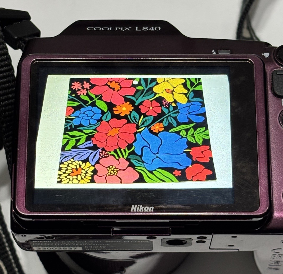 【D3144】 Nikon COOLPIX L840 ニコン クールピクス Nikon Coolpix L840 16 Megapixel Compact Camera, Black - Walmart.com