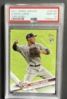 2017 Topps Update Series Rookie Debut Aaron Judge Throwing PSA 10 RC