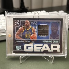 2024-25 Panini Silhouette Nba Gear Draymond Green Holo Silver /25 Laundry Tag