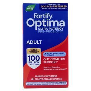 Nature's Way Fortify Optima Ultra Potency Pre+Probiotic (100 Billion)  30 caps