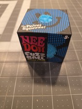 Schylling NeeDoh Fuzz Ball The Velvet Squeeze Squeeze Blue - New in Box