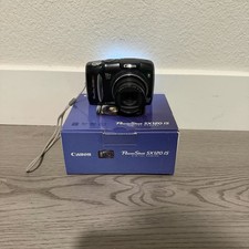 Canon PowerShot SX120 IS Compact Digital Camera 10MP 10x Optical Zoom - TESTED