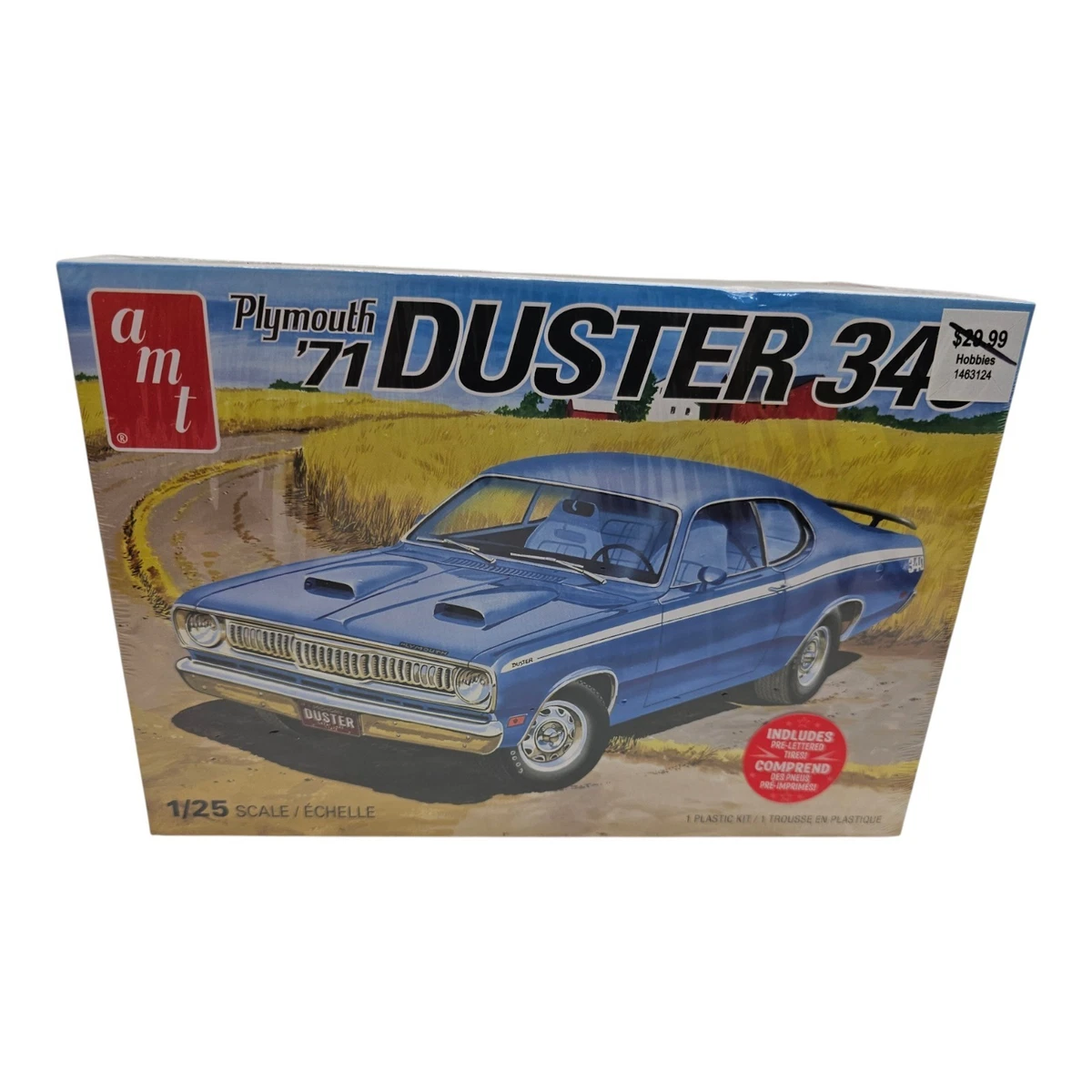 Plymouth Duster Model Kit Indiana Vintage Automotive Toy Models