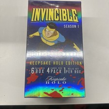 2025 Keepsake Invicible 1st Edition Season 1 Trading Card HOLO BLASTER Box