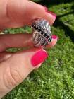 Judith Ripka sterling midnight sapphire rope galore Ring — photo 3