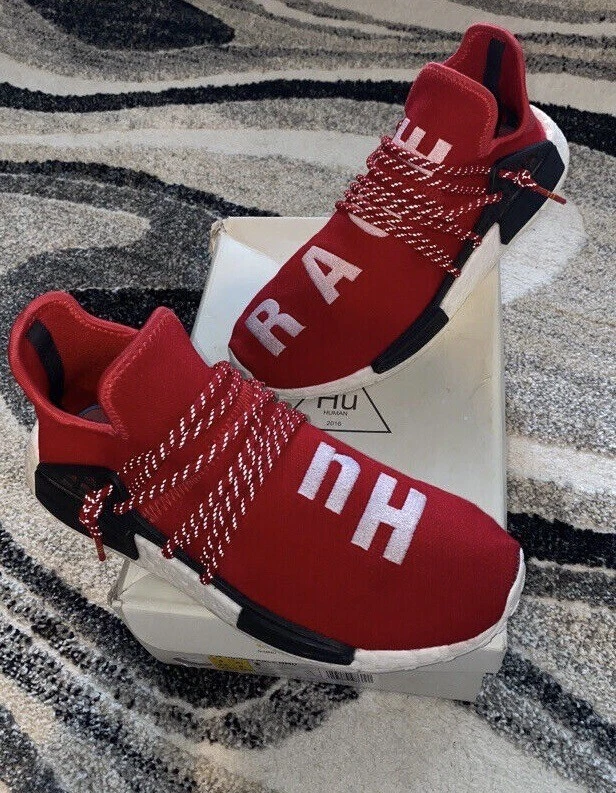 adidas Pharrell x NMD Human Race Red for Sale | Authenticity Guaranteed |  eBay