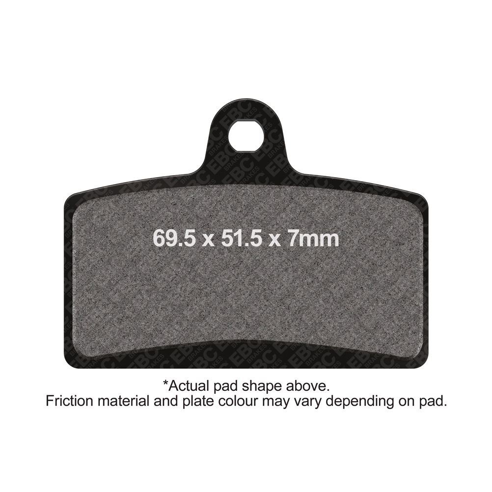 EBC FA399 FRONT Brake Pads (Aprilia RS450/125 RS125 Tuono 125) - Image 4