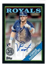 2023 Topps Series 1 Vinnie  Pasquantino Black 1988 Auto RC 15/199 - Royals