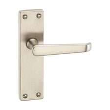 Victoria Internal & External Metal Lever Door Handle Set with Classic Round Rose