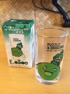 Puzzle & Dragons Glass Novelty Collectibles Moririn Japan Cute Game Fun Gift