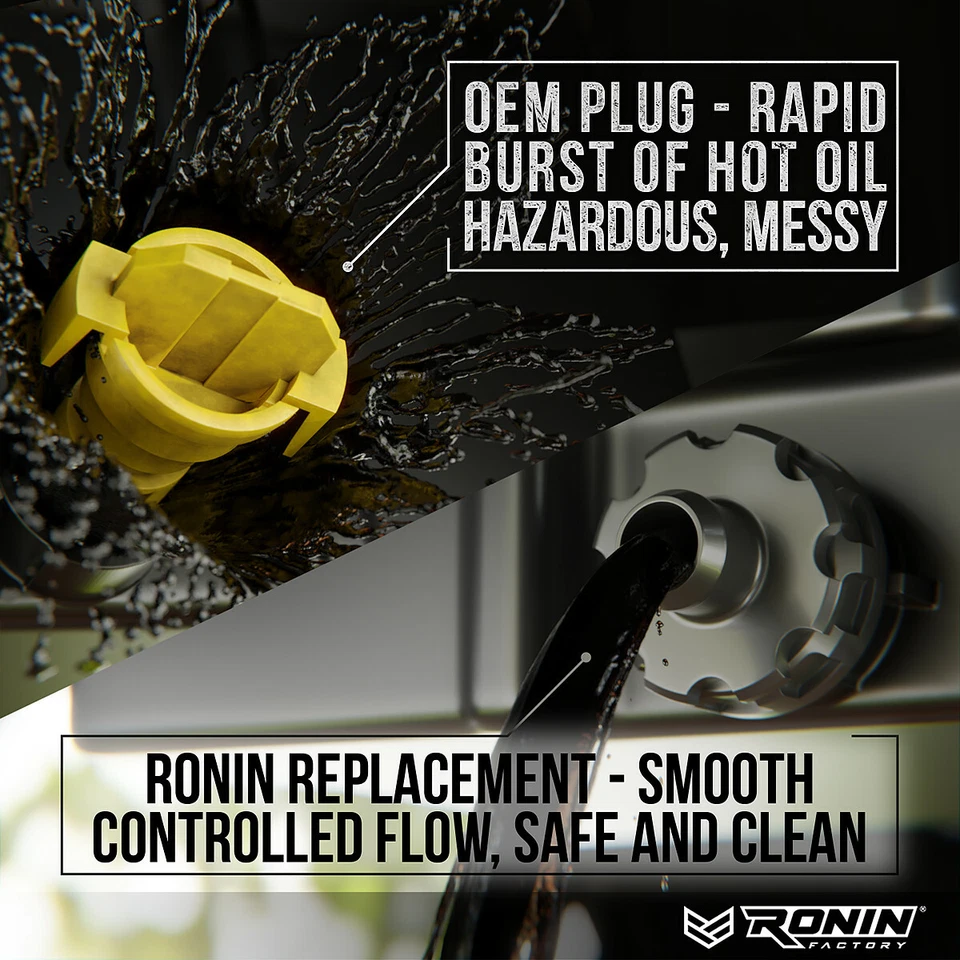 Plugue magnético de drenagem de óleo Ford Easy Ford F150 Raptor Bronco Mustang Ronin fábrica - Imagem 4 de 4