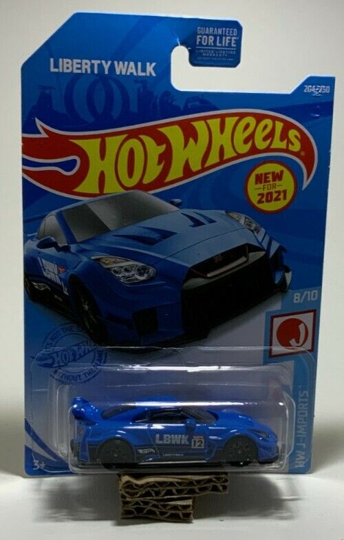 72台セット ホットウィール R35 GT-R リバティ・シルエット gtr